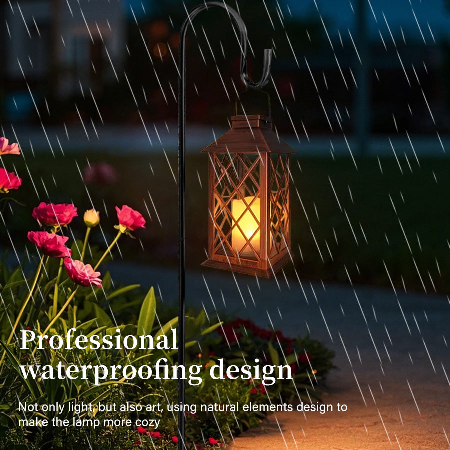 Hanging Atmosphere Solar Lights, Waterproof Solar Lantern for Lawn Landscape, Garden Yard Floor Decor