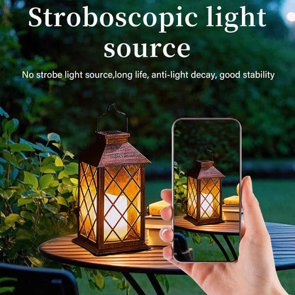 Hanging Atmosphere Solar Lights, Waterproof Solar Lantern for Lawn Landscape, Garden Yard Floor Decor