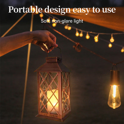 Hanging Atmosphere Solar Lights, Waterproof Solar Lantern for Lawn Landscape, Garden Yard Floor Decor