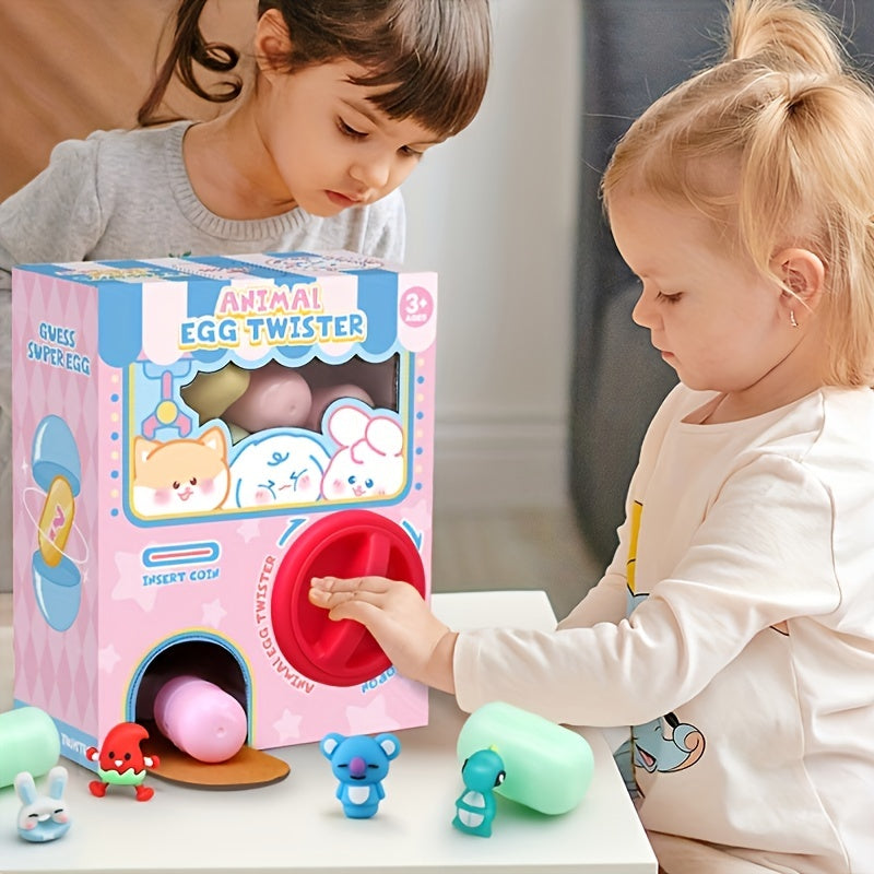Prize Dispenser Game, Capsule Vending Machine Toy, Christmas Surprise Eggs Blind Box