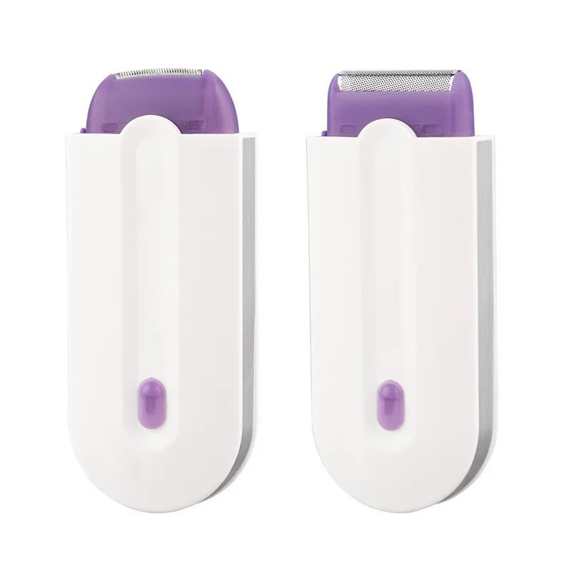 Rechargeable Electric Epilator Shaver, Painless Hair Removal for Face and Body, Mini Razor
