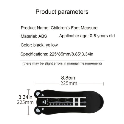 Toddler Shoes Size Measuring Ruler Foot Measurement Device For Kids Foot Length Measure Gauge For I 2