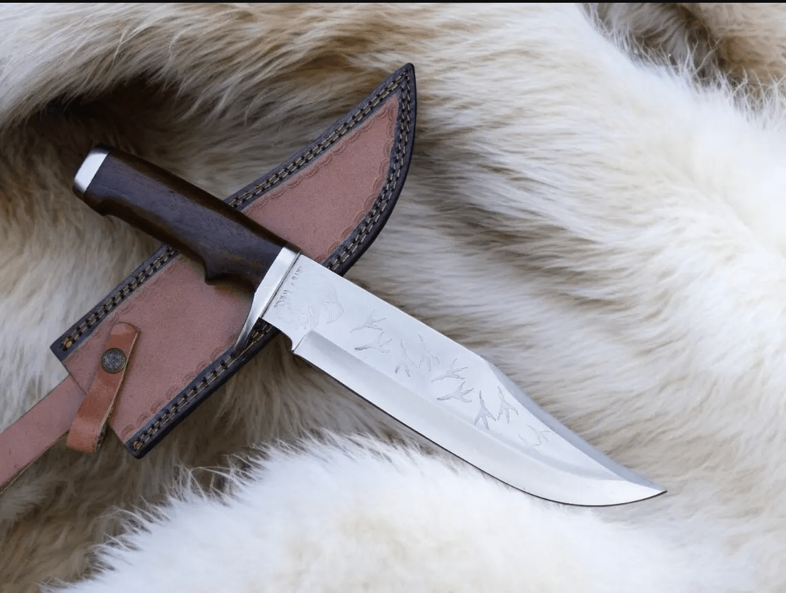 15 Inch Hunting & Survival Knife | Full Tang Outdoor Knife Gift for Him | D2 Steel Blade Steel Knife