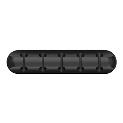 SelfAdhesive Cord Manager For Power Cords Mouse Headset And Data Cables Silicone Desktop Cable Orga 6