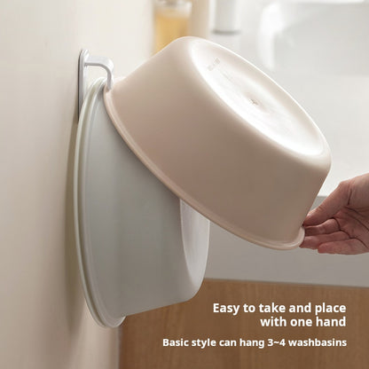 Lazy Corner Washbasin Hook Toilet Bathroom No Drilling Wall Mounted Adjustable Bathtub Washbasin St 3