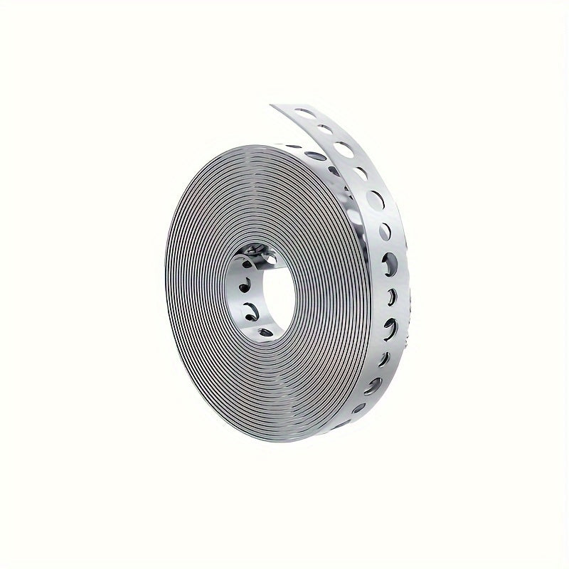 Galvanized Steel Tape Roll Pre Punched Multi Slot Metal Tape Pipe Support And Sheet Metal Work Stra 6