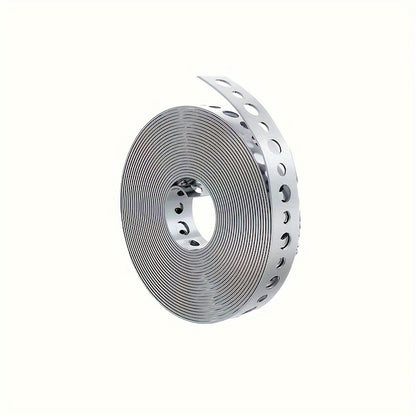 Galvanized Steel Tape Roll Pre Punched Multi Slot Metal Tape Pipe Support And Sheet Metal Work Stra 6