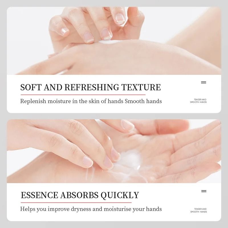 Niacinamide Arbutin Hand Cream For Moisturizing And Hydrating Dry Hands 4