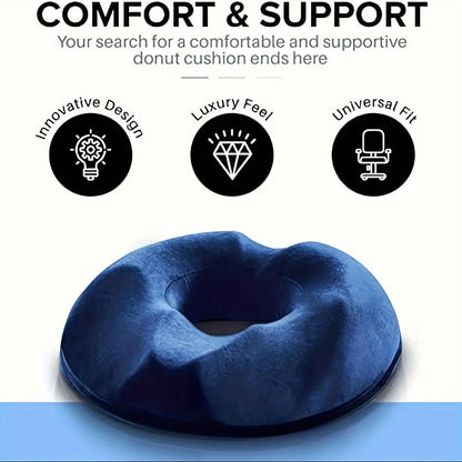 Corrective Memory Foam Donut Pillow Sciatica And Hemorrhoid Support Seat Cushion 1