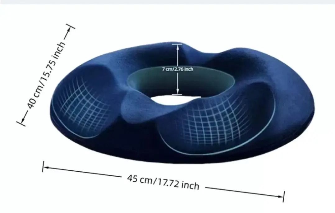 Corrective Memory Foam Donut Pillow Sciatica And Hemorrhoid Support Seat Cushion 5