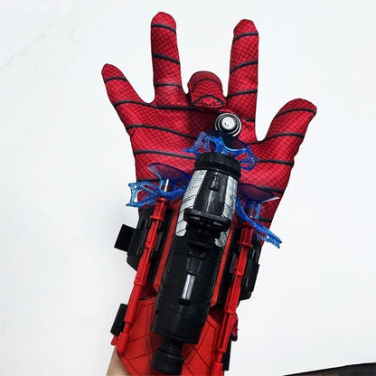 Disney SpiderMan Hero Launcher Rotating Soft Bullet Gun Suction Cup Toy for Kids
