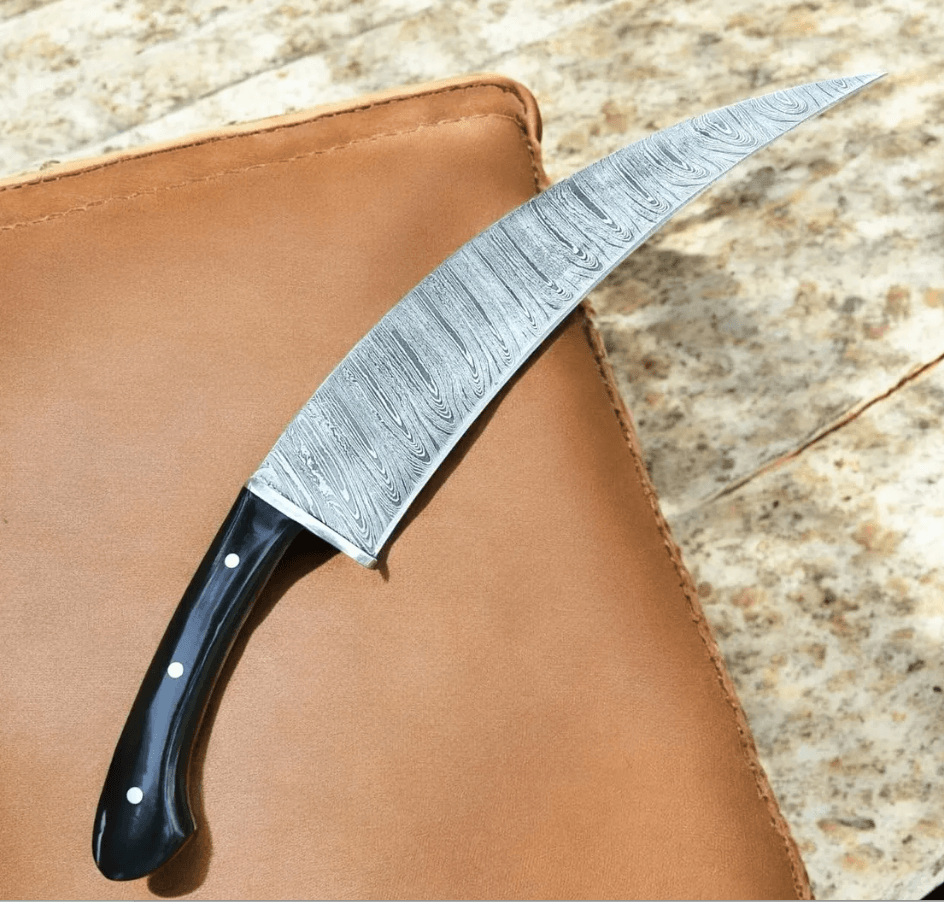 Hand Forged Steel Knife  GhostfaceInspired Movie Prop Replica  Full Tang Replica Knife 3