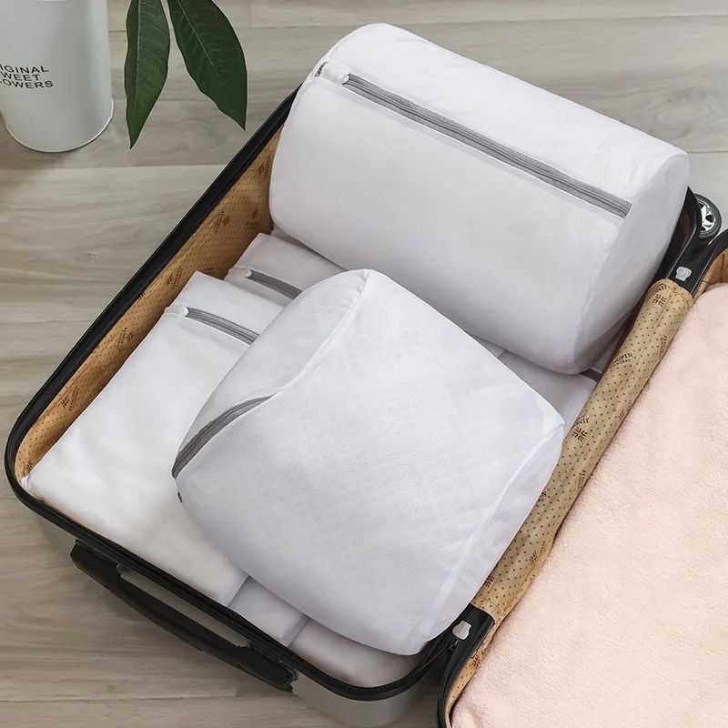 Versatile Shoe Washing Bag Durable Mesh Laundry Bag For Sneakers Running Shoes Socks And Bras 3