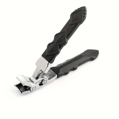 Professional Stainless Steel Toenail Clippers With Wide Jaw And Angled Head For Seniors 2