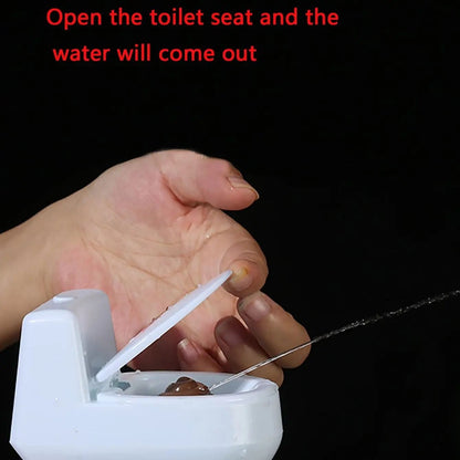 Novel Poop Spray Prank Toy Mini Toilet Sprinkler For Funny Joke Play 2