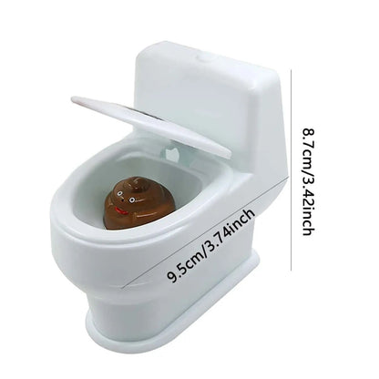 Novel Poop Spray Prank Toy Mini Toilet Sprinkler For Funny Joke Play 4