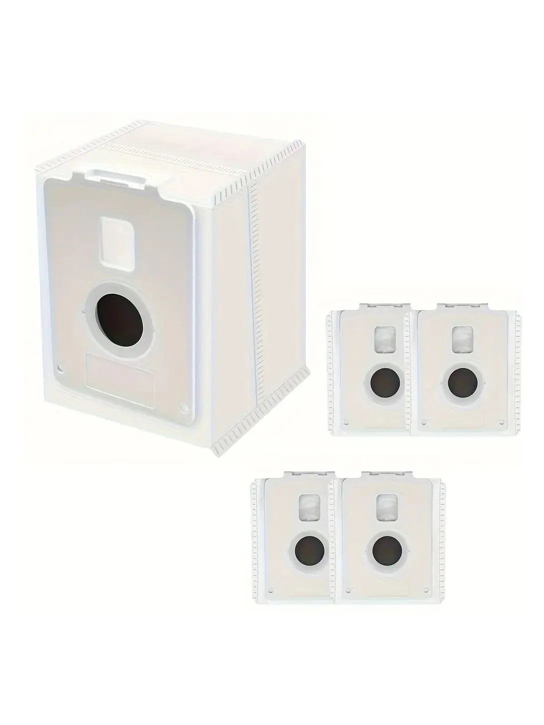5 Pack Replacement Dust Bags For All In One Tower Vacuum Systems 6