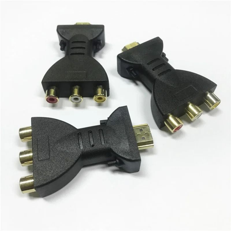 AV To HDMI Converter With USB Power Cable Composite To HDMI Adapter For Audio And Video 3