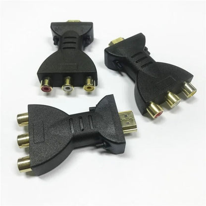 AV To HDMI Converter With USB Power Cable Composite To HDMI Adapter For Audio And Video 3