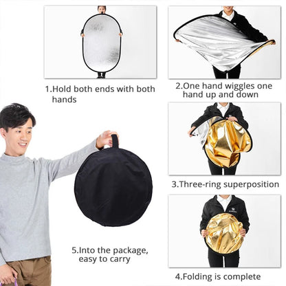 5 In 1 Photography Reflector Board For Studio And Outdoor Lighting 5