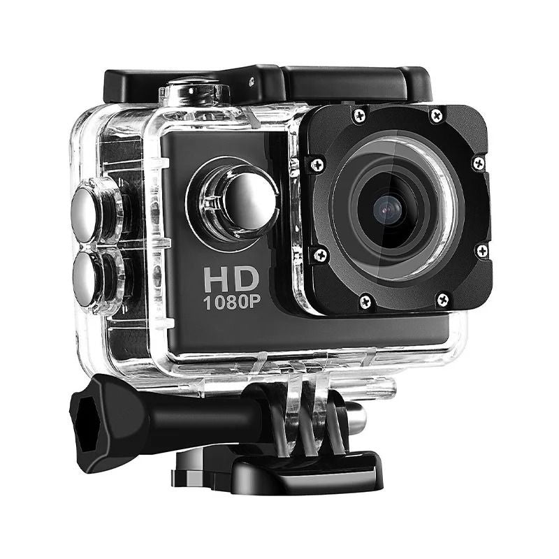 4K Ultra HD Action Camera with Waterproof Case and 2.0 Inch Screen