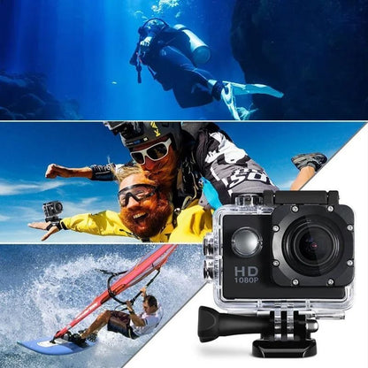4K Ultra HD Action Camera With Waterproof Case And 20 Inch Screen 3