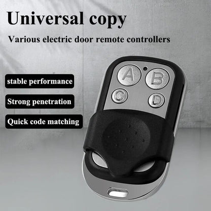 433 MHz Universal Remote Control Duplicator for Garage Doors Gates and Car Key Systems
