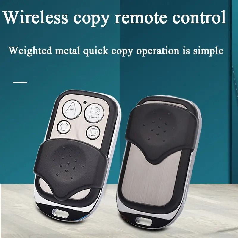 433 MHz Universal Remote Control Duplicator For Garage Doors Gates And Car Key Systems 1