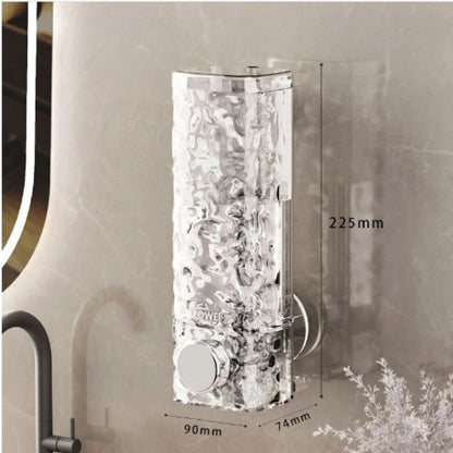 EasyMount NoDrill Wall Soap Dispenser  Suction Cup Refillable  SpaceSaving 6