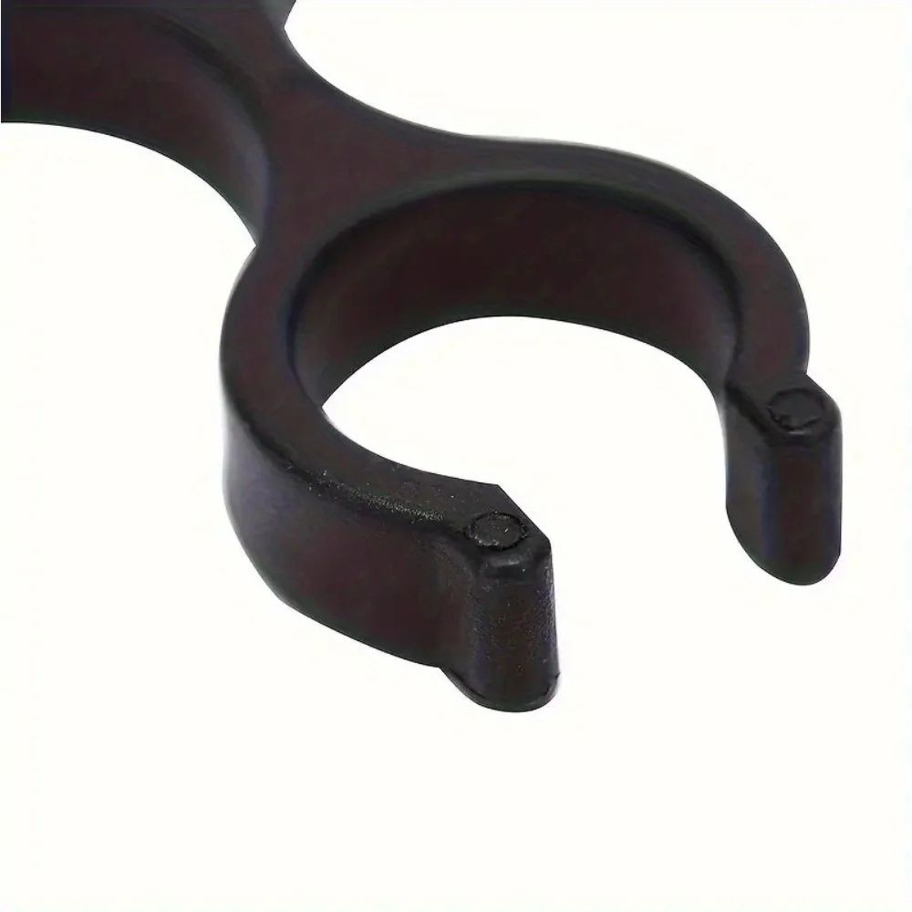 8Shape Trekking Pole Connector Clip  Durable ABS Hiking Stick Attachment For Secure HandsFree Carry 2