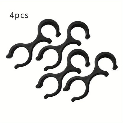 8Shape Trekking Pole Connector Clip  Durable ABS Hiking Stick Attachment For Secure HandsFree Carry 4