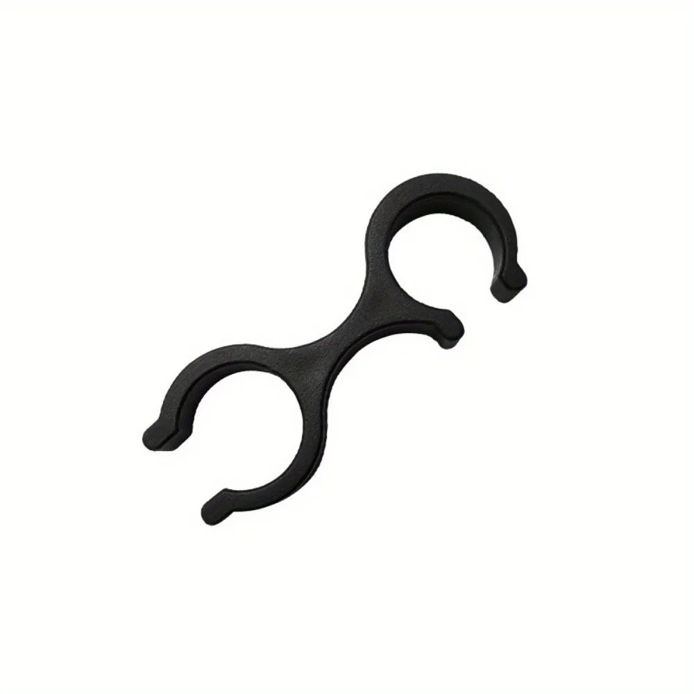 8Shape Trekking Pole Connector Clip  Durable ABS Hiking Stick Attachment For Secure HandsFree Carry 6