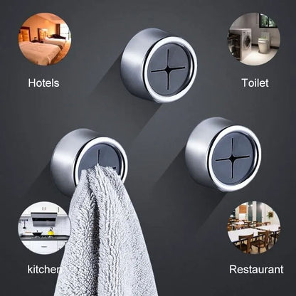 Non Punching Dishwashing Cloth Storage Clip Kitchen Towel Holder Wall Hanging Cloth Clip Set of 3