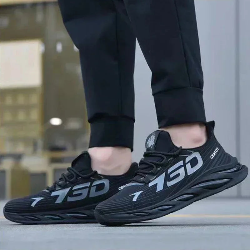 Trendy Brand Summer Mesh Running Shoes For Men Lightweight Breathable Sports Sneakers Casual Fashio 1