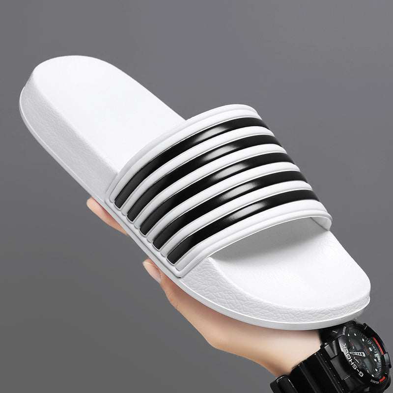 Striped Summer Mens Shoes Couples Beach Sandals Mens And Womens Beach Shoes New Anti Slip Sandals 4