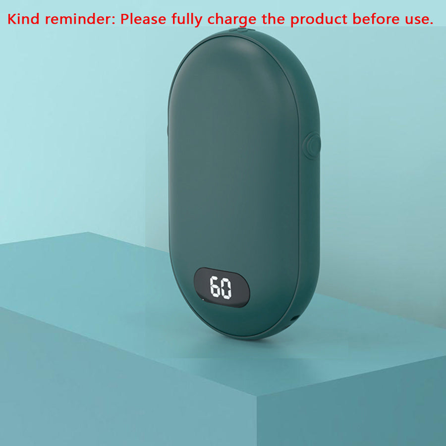 Rechargeable Pocket Warmer Doublesided Heating With Two Temperature Settings Fast Heat Comfort For  2