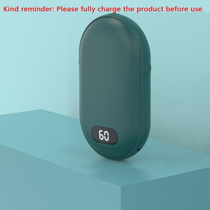 Rechargeable Pocket Warmer Doublesided Heating With Two Temperature Settings Fast Heat Comfort For  2