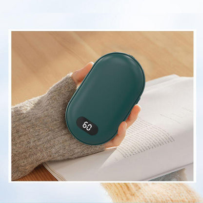 Rechargeable Pocket Warmer Doublesided Heating With Two Temperature Settings Fast Heat Comfort For  3