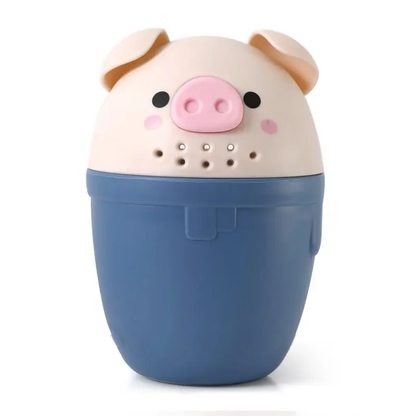 Cute Cartoon Baby Shampoo Shark Cup Bailer Childrens Shampoo Cup Easy Pour Rinse Cup For Toddlers B 7