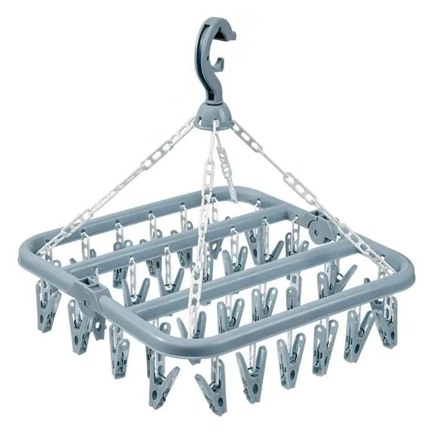 Foldable Drip Hanger Drying Rack For Clothes Plastic Underwear Socks Holder Balcony Bedroom Hanging 8
