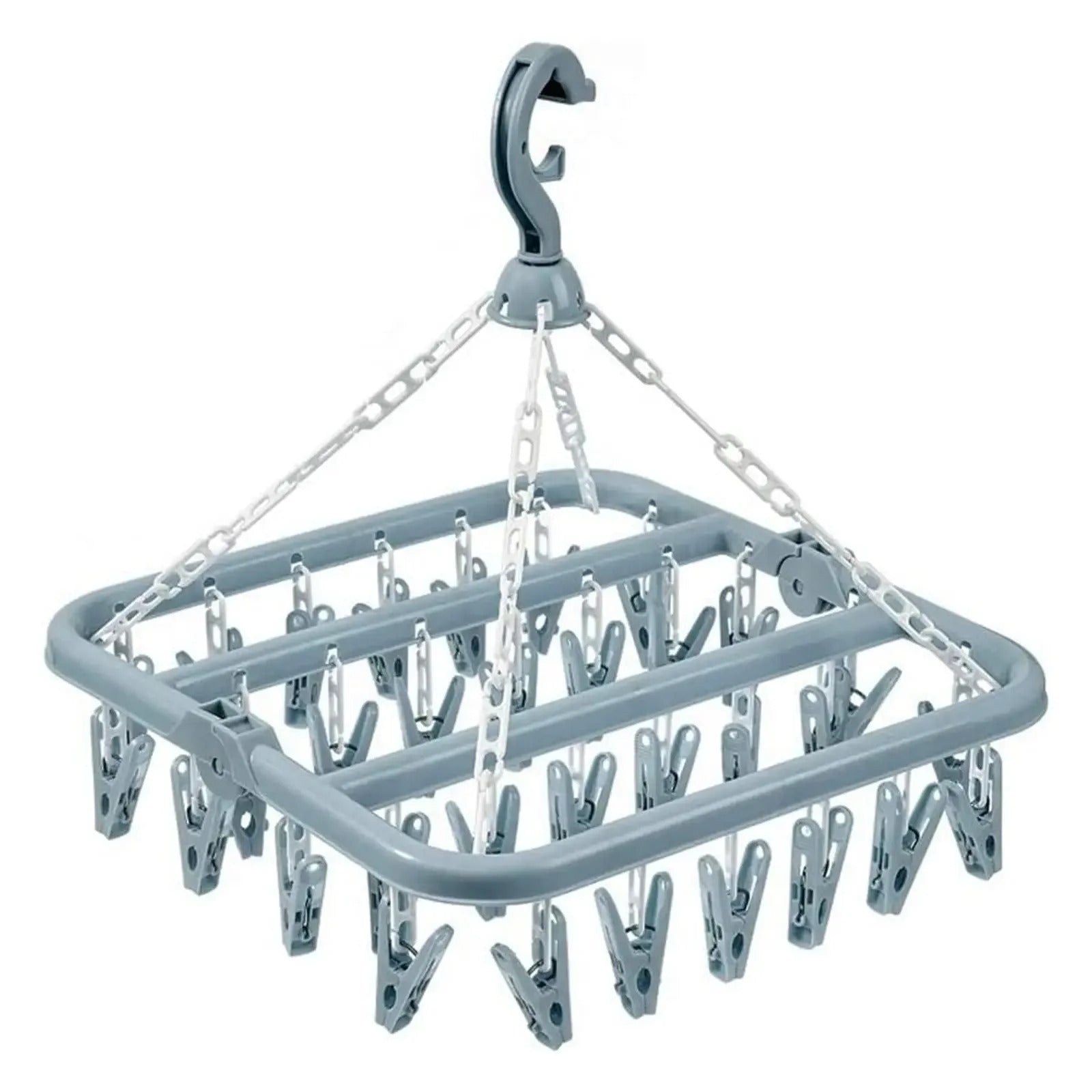 Foldable Drip Hanger Drying Rack For Clothes Plastic Underwear Socks Holder Balcony Bedroom Hanging 8