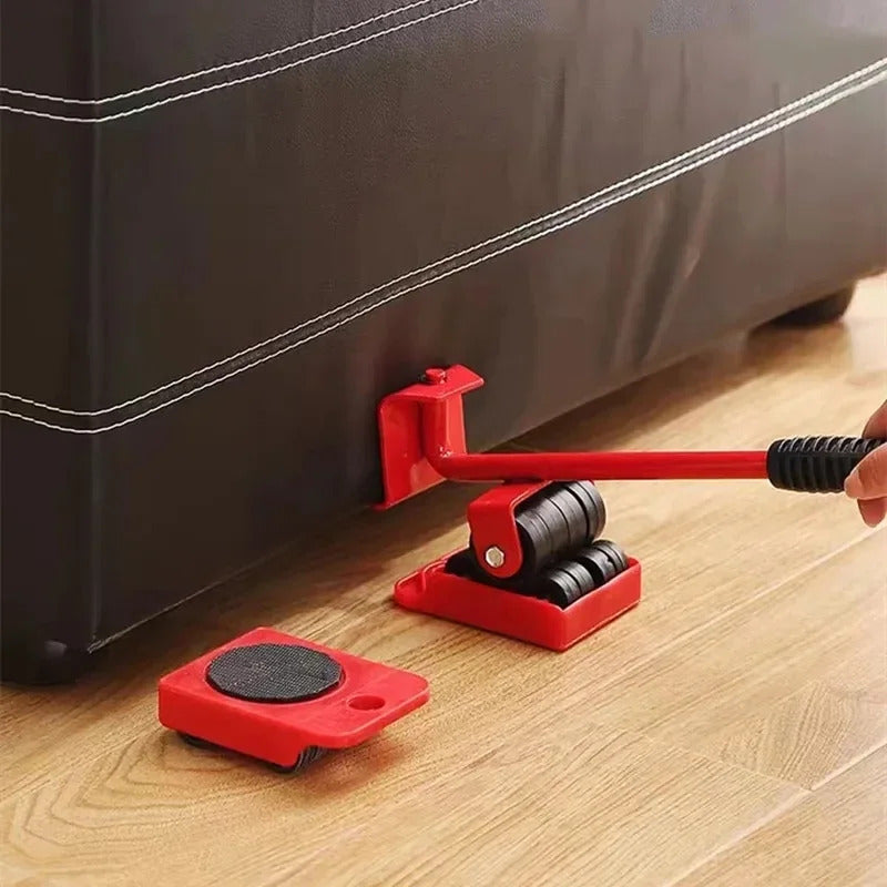 Multipurpose Roller Sliders for Effortless Lifting and Moving, Heavy Duty Furniture Mover Set, Hardwood Floor Protector