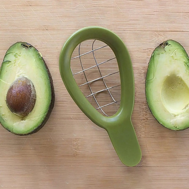 Creative avocado slices tool, Avocado slicer and corer, Multi functional avocado knife, Kiwi cutting accessory