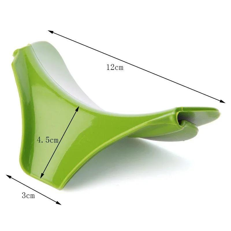Anti spill Drain Pans, Creative Silicone FunnelTools, Round Rims Deflector, Liquid Funnels