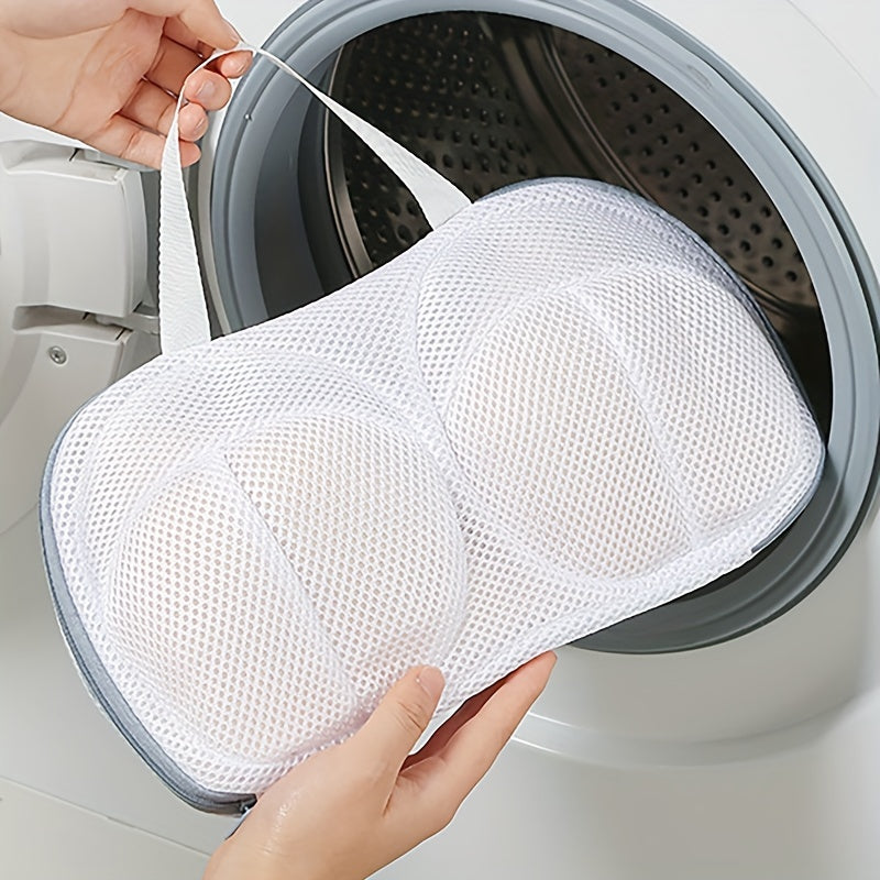 Women Bra Laundry Bag, Inner Mesh Bag, Protective Washing Bag, Household Washing Machine Care, Hand in Hand Carry Design