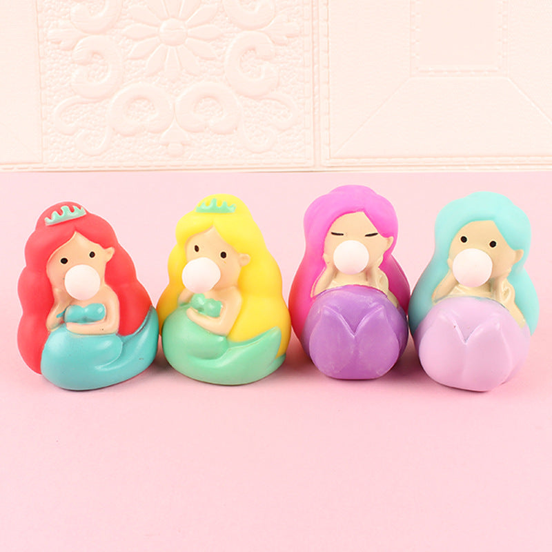 Squishy Balls Mermaid Unicorn Sloth Animals Squeeze Toy Cute Bubble Squishy Toys Stress Relief Fidg 4