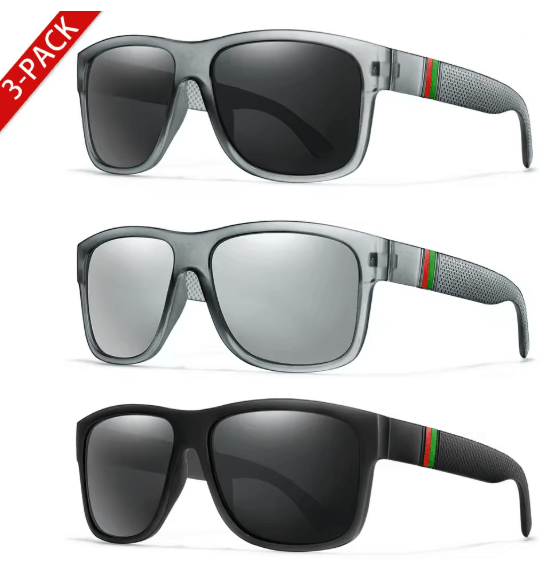 Classic Polarized Square Sunglasses For Men 10