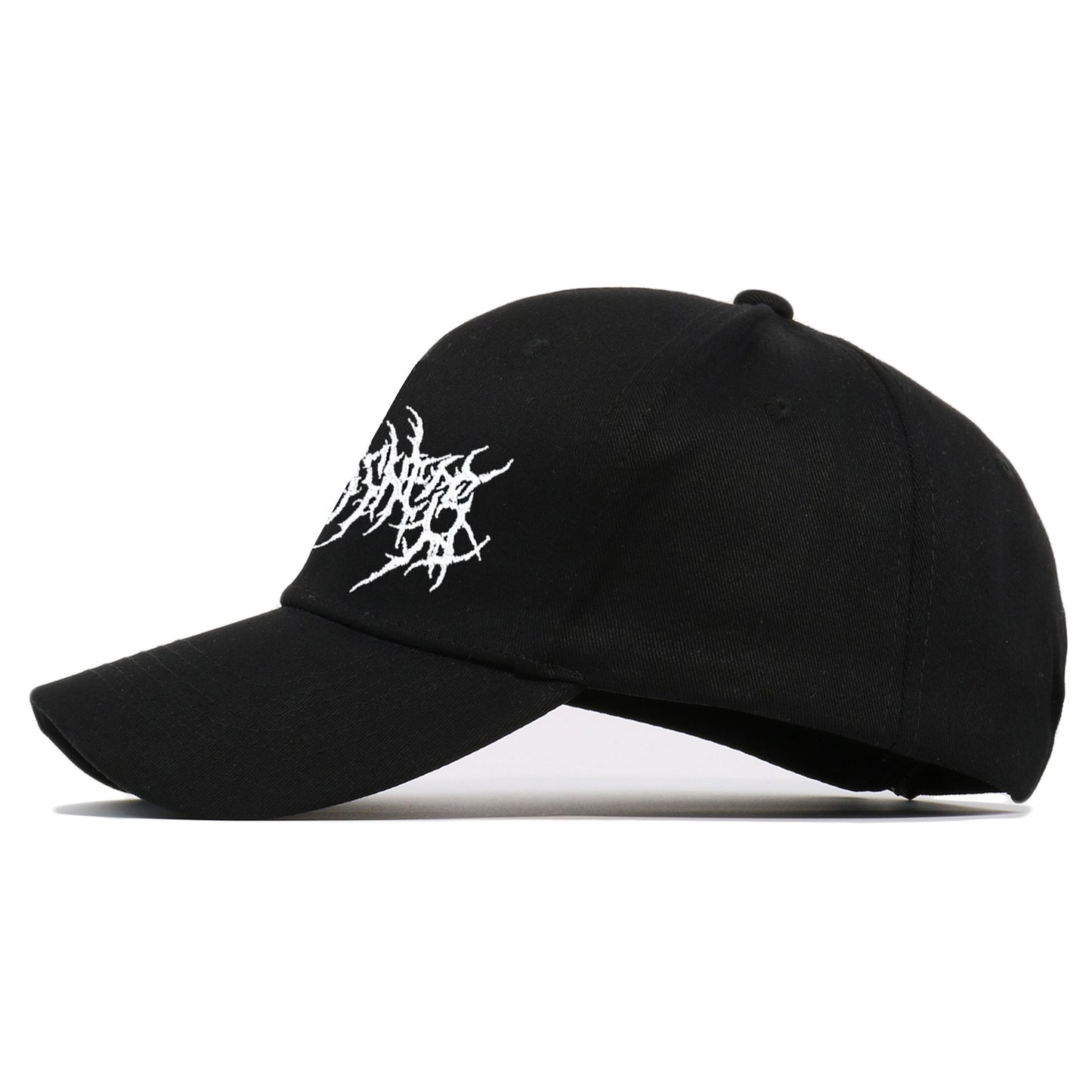 Cotton Fashion Embroidery Frauen Baseball Cap Gothic Street Punk Black Sports Caps Hip Hop Snapback 2