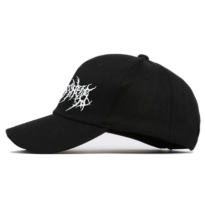 Cotton Fashion Embroidery Frauen Baseball Cap Gothic Street Punk Black Sports Caps Hip Hop Snapback 2