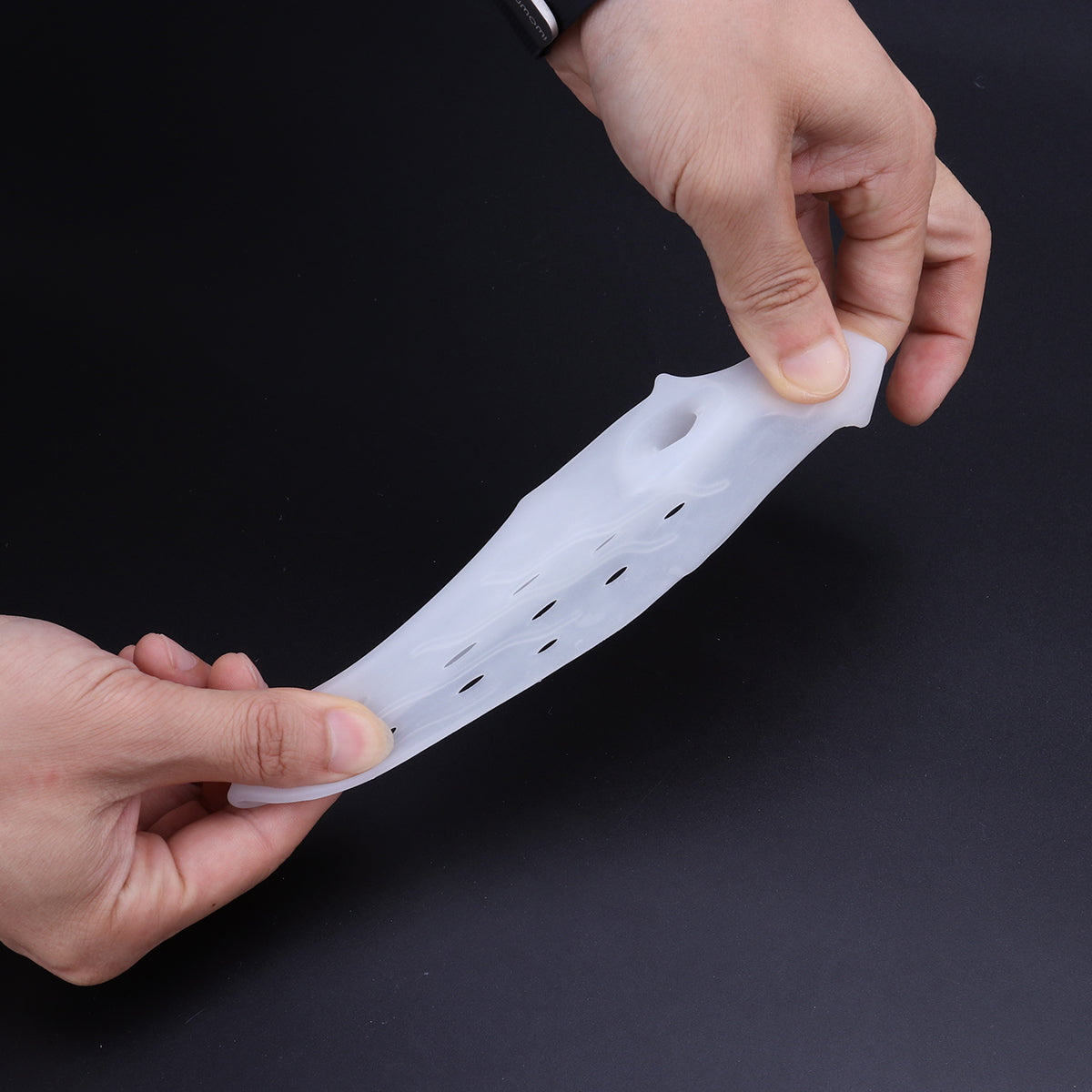 Forefoot Cushion Pad Gel Toe Separator Protector Big Toe Straighter Bunion Relief 3 Toe Holes Toe S 2